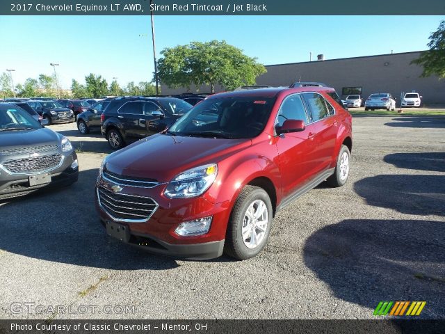 2017 Chevrolet Equinox LT AWD in Siren Red Tintcoat