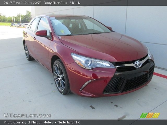 2017 Toyota Camry XSE in Ruby Flare Pearl