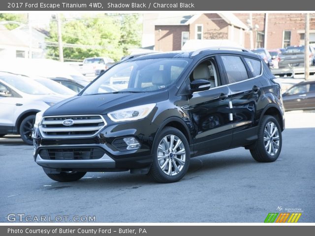 2017 Ford Escape Titanium 4WD in Shadow Black