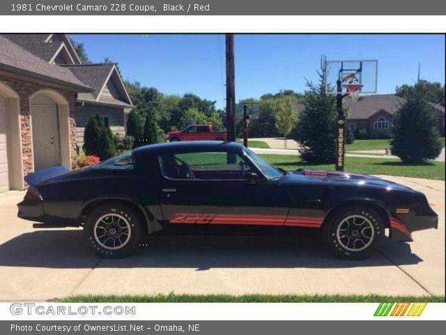 1981 Chevrolet Camaro Z28 Coupe in Black