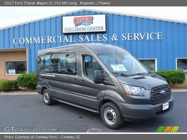 2017 Ford Transit Wagon XL 350 MR Long in Magnetic