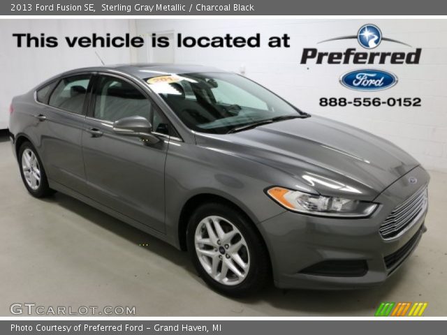2013 Ford Fusion SE in Sterling Gray Metallic