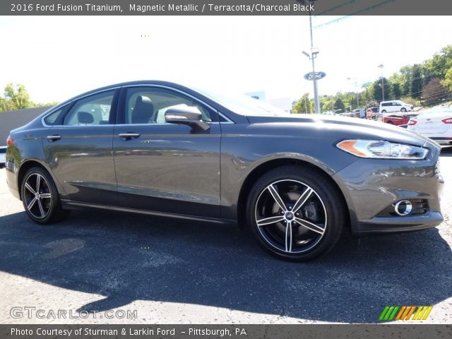 2016 Ford Fusion Titanium in Magnetic Metallic
