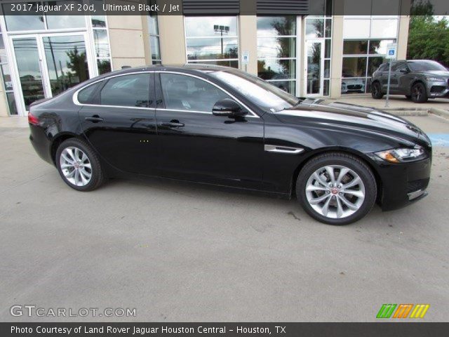 2017 Jaguar XF 20d in Ultimate Black