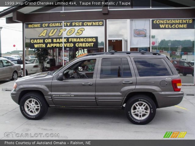 1999 Jeep Grand Cherokee Limited 4x4 in Taupe Frost Metallic