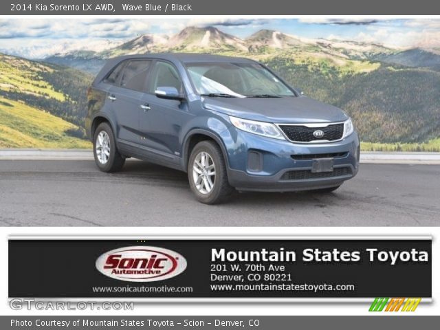 2014 Kia Sorento LX AWD in Wave Blue