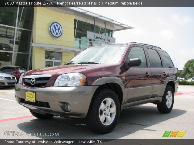 2003 Mazda Tribute ES-V6 in Merlot Pearl Red Metallic