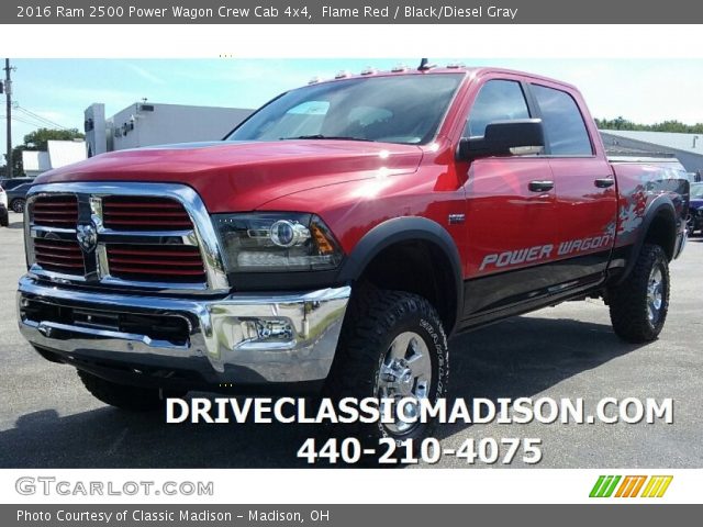 2016 Ram 2500 Power Wagon Crew Cab 4x4 in Flame Red