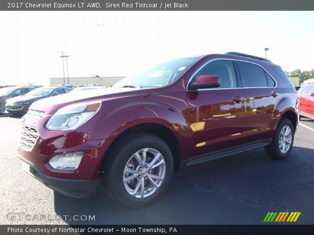 2017 Chevrolet Equinox LT AWD in Siren Red Tintcoat