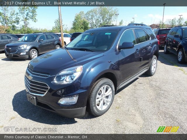 2017 Chevrolet Equinox LT in Blue Velvet Metallic