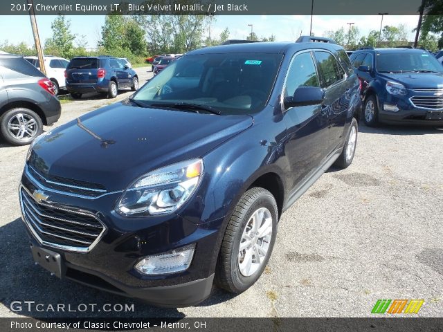 2017 Chevrolet Equinox LT in Blue Velvet Metallic