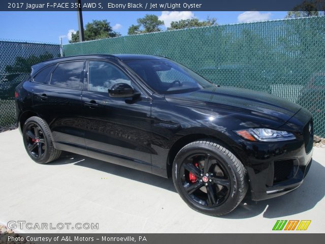 2017 Jaguar F-PACE 35t AWD S in Ebony Black