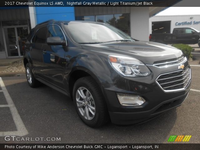 2017 Chevrolet Equinox LS AWD in Nightfall Gray Metallic