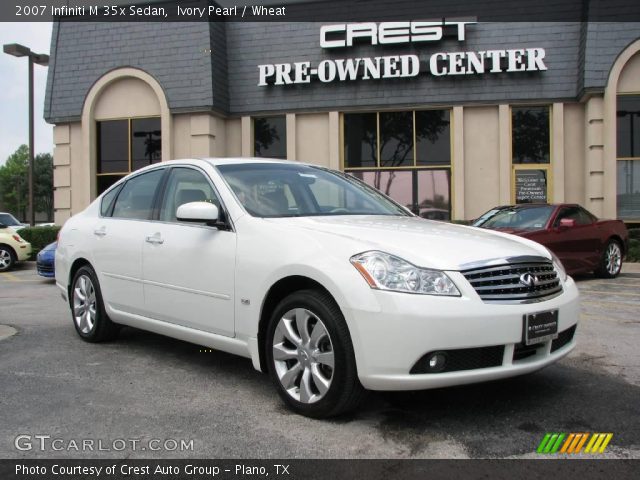 2007 Infiniti M 35x Sedan in Ivory Pearl