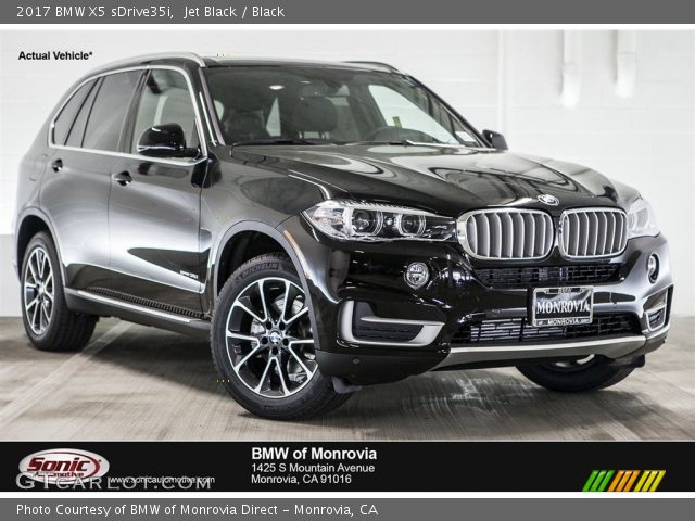 2017 BMW X5 sDrive35i in Jet Black