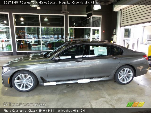 2017 BMW 7 Series 750i xDrive Sedan in Magellan Gray Metallic