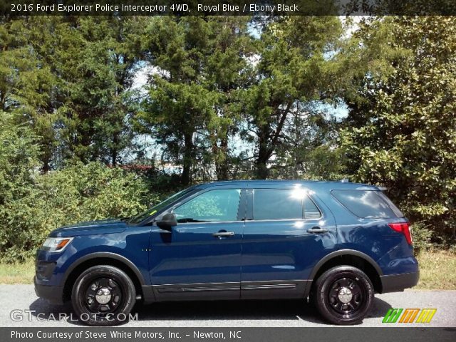 2016 Ford Explorer Police Interceptor 4WD in Royal Blue