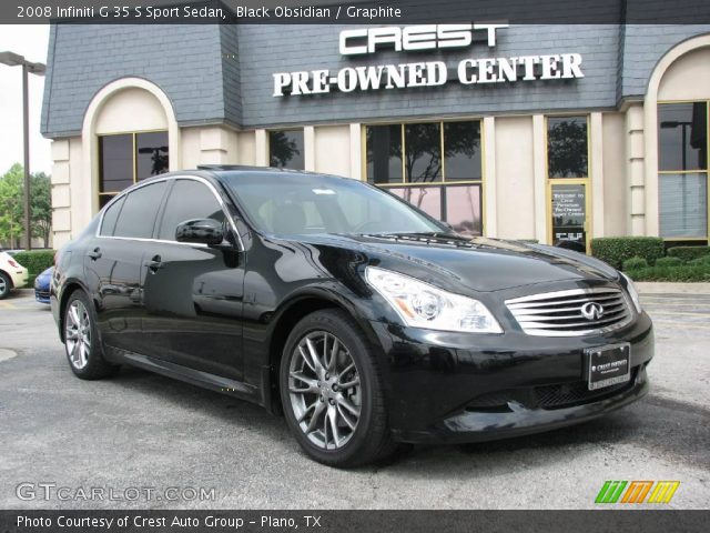 2008 Infiniti G 35 S Sport Sedan in Black Obsidian