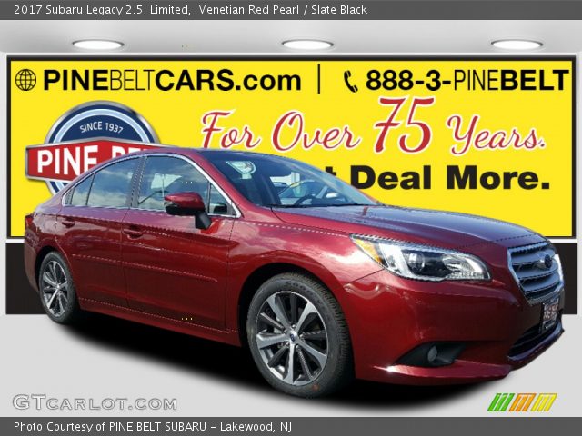 2017 Subaru Legacy 2.5i Limited in Venetian Red Pearl