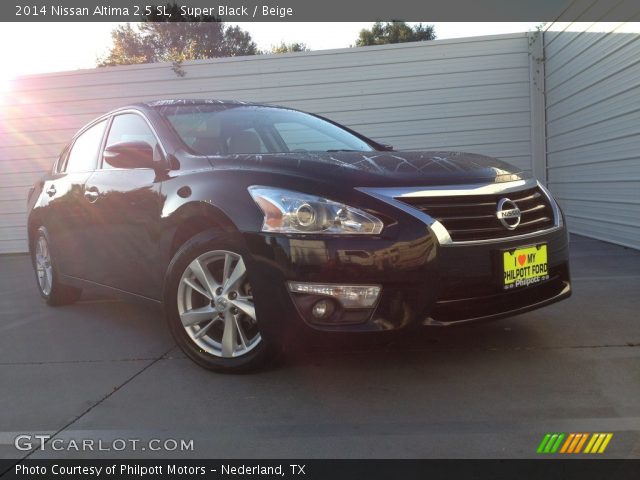 2014 Nissan Altima 2.5 SL in Super Black