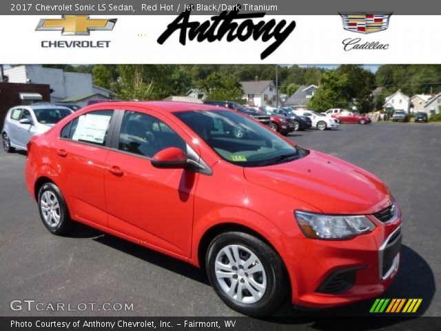2017 Chevrolet Sonic LS Sedan in Red Hot