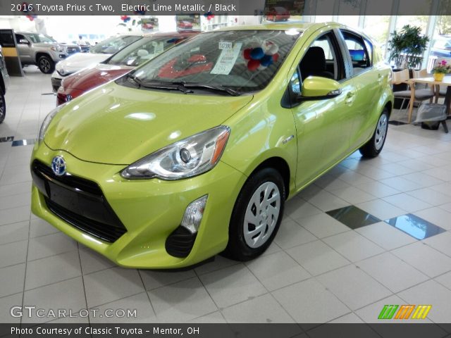 2016 Toyota Prius c Two in Electric Lime Metallic