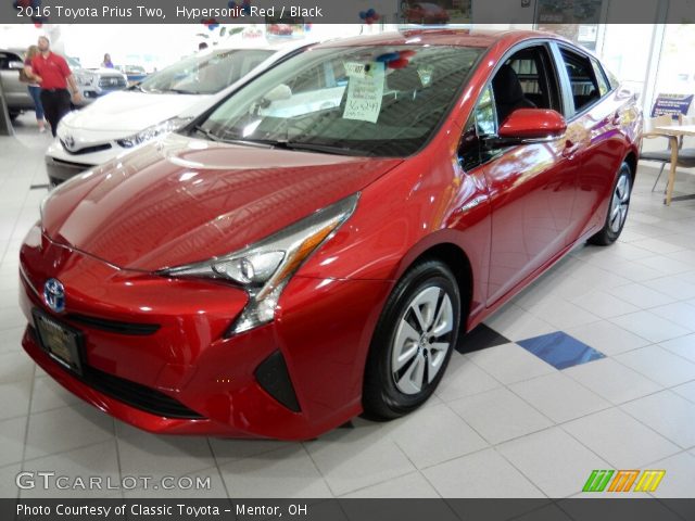 2016 Toyota Prius Two in Hypersonic Red