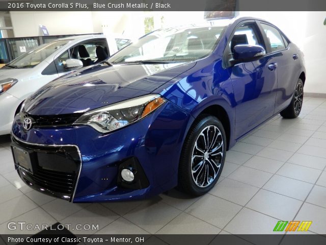 2016 Toyota Corolla S Plus in Blue Crush Metallic