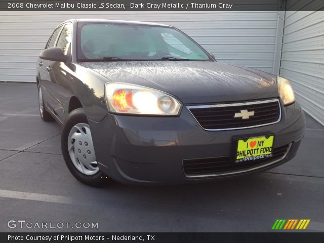 2008 Chevrolet Malibu Classic LS Sedan in Dark Gray Metallic
