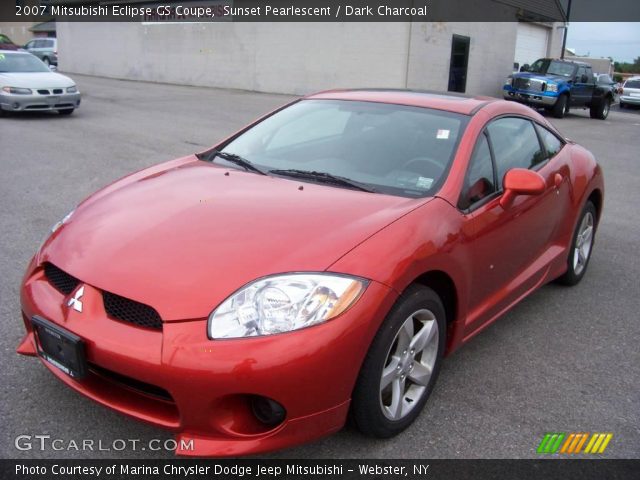 2007 Mitsubishi Eclipse GS Coupe in Sunset Pearlescent