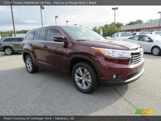 2016 Toyota Highlander LE Plus in Ooh La La Rouge Mica