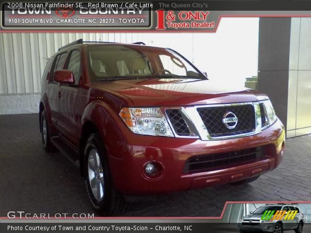 2008 Nissan Pathfinder SE in Red Brawn