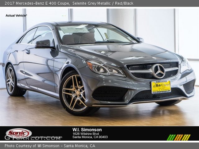 2017 Mercedes-Benz E 400 Coupe in Selenite Grey Metallic