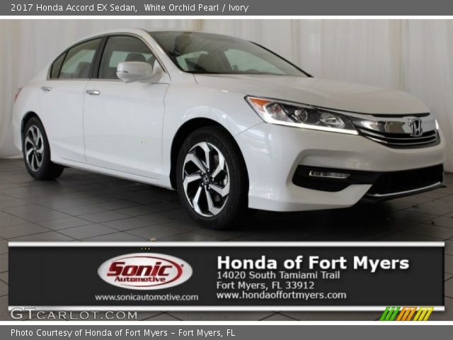 2017 Honda Accord EX Sedan in White Orchid Pearl