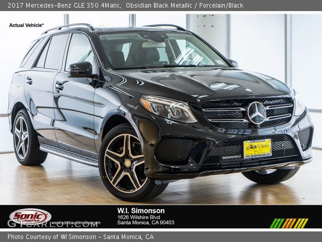 2017 Mercedes-Benz GLE 350 4Matic in Obsidian Black Metallic