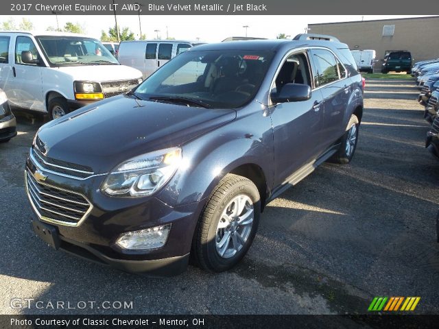 2017 Chevrolet Equinox LT AWD in Blue Velvet Metallic