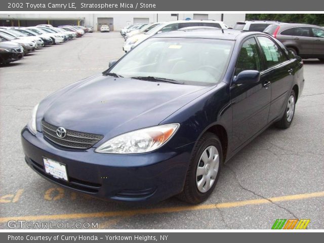 2002 Toyota Camry LE in Stratosphere Mica