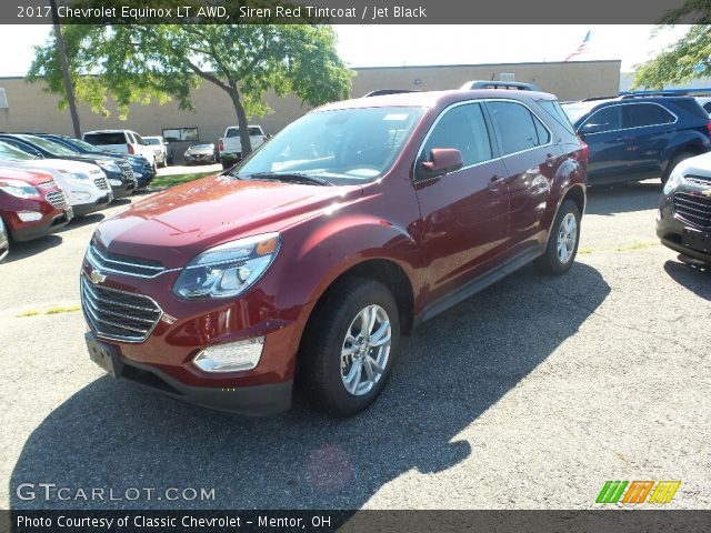 2017 Chevrolet Equinox LT AWD in Siren Red Tintcoat