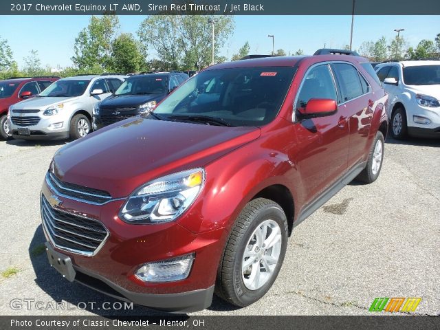2017 Chevrolet Equinox LT AWD in Siren Red Tintcoat
