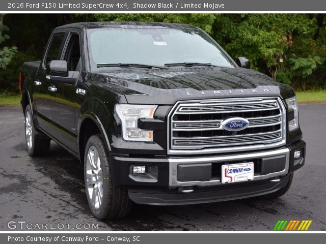 2016 Ford F150 Limited SuperCrew 4x4 in Shadow Black