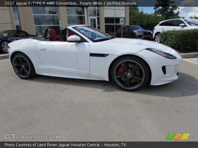 2017 Jaguar F-TYPE R AWD Convertible in Polaris White