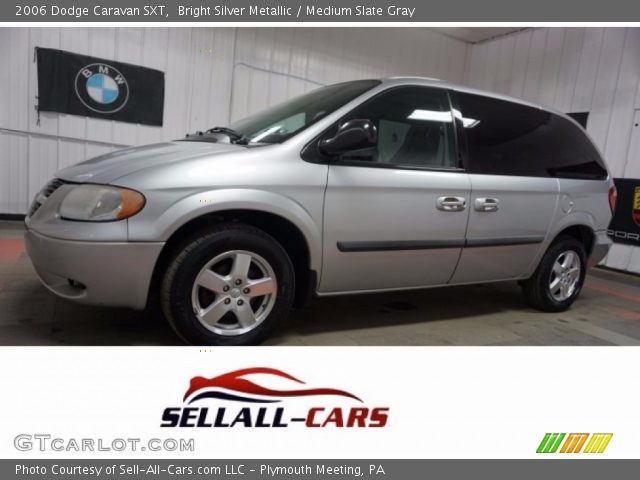 2006 Dodge Caravan SXT in Bright Silver Metallic