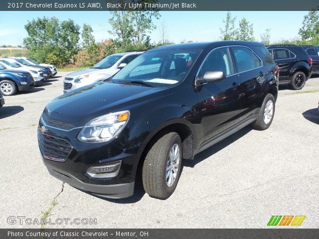 2017 Chevrolet Equinox LS AWD in Black
