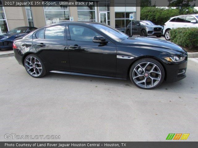 2017 Jaguar XE 35t R-Sport in Ultimate Black