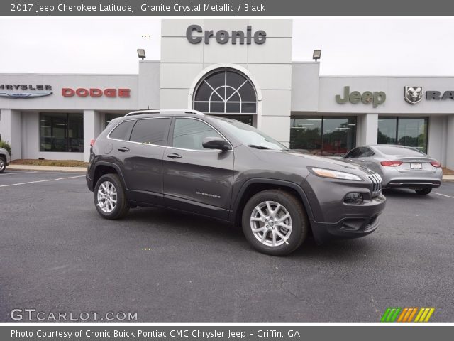 2017 Jeep Cherokee Latitude in Granite Crystal Metallic