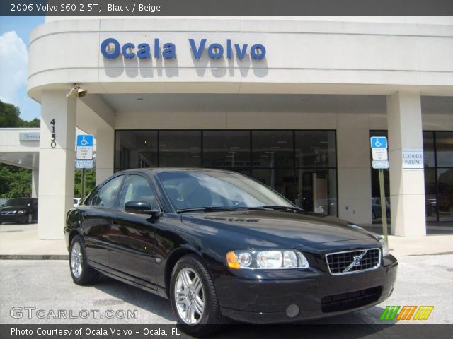 2006 Volvo S60 2.5T in Black