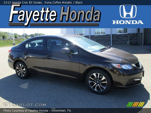 2013 Honda Civic EX Sedan in Kona Coffee Metallic