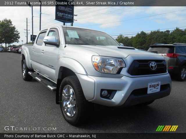 2012 Toyota Tacoma V6 SR5 Double Cab 4x4 in Silver Streak Mica