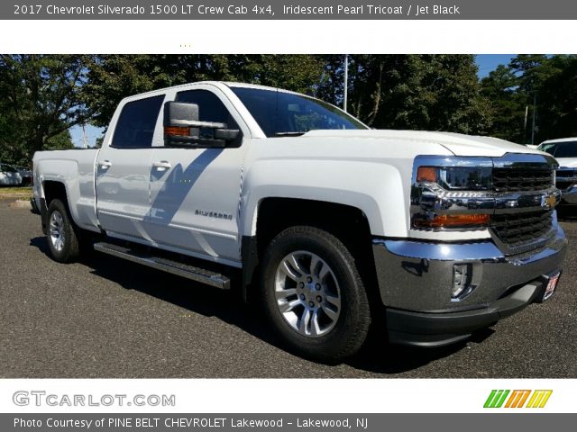 2017 Chevrolet Silverado 1500 LT Crew Cab 4x4 in Iridescent Pearl Tricoat