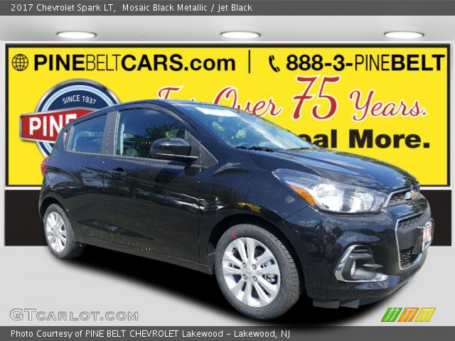 2017 Chevrolet Spark LT in Mosaic Black Metallic